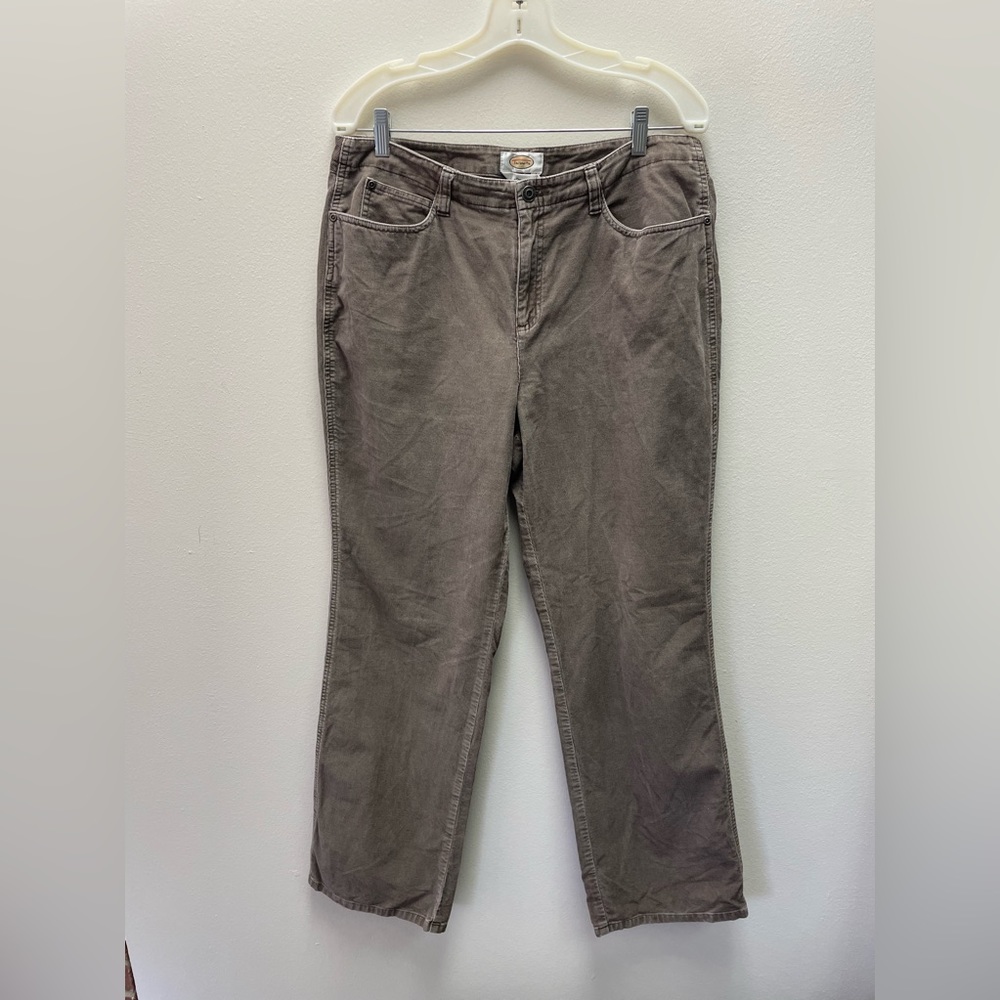 Talbots gray corduroy jeans